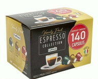 ネスプレッソ カフィタリー Caffitaly エスプレッソ コレクション 140個 互換カプセル VIVACE SOAVE DECI…