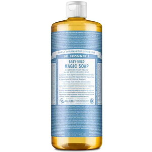 (ドクターブロナー マジックソープ 946ml ベビーマイルド 無香料)正規輸入品 顔・ボディ用洗浄料 オーガニック 52712