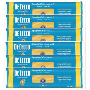 i6܃Zbg DE CECCO fB`FR XpQbeB[j No.11 500g×6܁jXpQbeB pX^ 1.6mm WŎ9 fBE`FR C^A 500g 65244