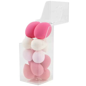 （thinkspace メイクスポンジ 14個セット ピンク）パフ リキッド ファンデーション 化粧 メイク道具 小物 無香料 小型サイズ まとめ買い 1739494