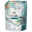 （ハミング フレア サボンデサボンの香り 2800ml 柔軟剤 つめかえ用）ホワイト 花王 FLAIR Savon ダイヤモンドアロマ製法 衣料用 洗たく 63238