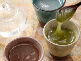 葛・抹茶・しるこ・生姜の4つのお味が6個ずつ入っております。