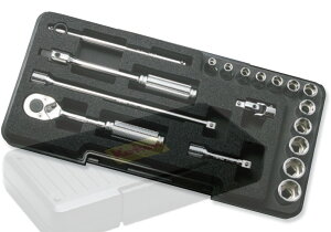 Ko-ken P2251M 6.35���� �\�P�b�g�Z�b�g 18���g (�v���X�`�b�N�P�[�X)�y�X�e�b�J�[�t�z �R�[�P��/�R���H��