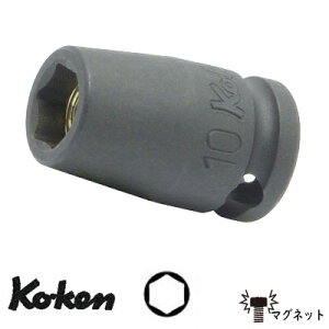 "Ko-ken 13400AG11/16 3/8""���� �C���p�N�g�\�P�b�g (�}�O�l�b�g�t)11/16"" �R�[�P��/�R���H��"