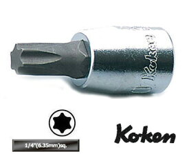 在庫あり Ko-ken 2025-28-T30 1/4"差込 トルクス ビットソケット 全長28mm T30 コーケン/山下工研