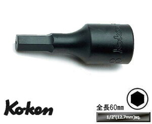 Ko-ken 4012M-60-11 1/2���� �w�b�N�X�r�b�g�\�P�b�g (��́G��) �S��60mm 11mm �R�[�P��/�R���H��