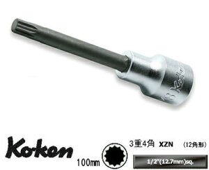 Ko-ken 4020-100-M5 1/2" 3d4p rbg\Pbg (XZN)S100mm M5 R[P/RH