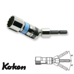 Ko-ken BD011SN13 ���� 12�p �d�h���p ���j�o�[�T�� �\�P�b�g (18V �C���p�N�g�����`�Ή�) 13mm �R�[�P��/�R���H��