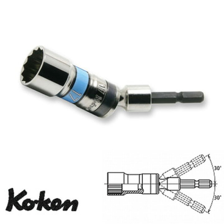市場 Ko-ken 4インパクトソケット 1 6角タイプ コーケン