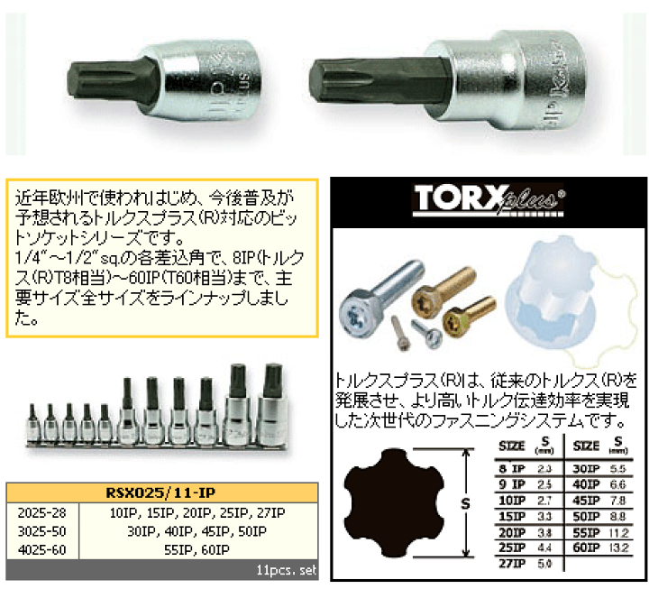 23点セット トルクスビットソケットセット CRV鋼製 Amazon | コシハラ 差込角 9.5mm(3/8インチ) トルクスビット