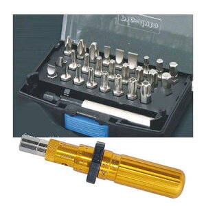 ���� RTD120CN_S RTD �g���N�h���C�o 20-120cN.m �i0.2-1.2N.m) 24��ނ̃r�b�g �r�b�g���[�P�[�X�t