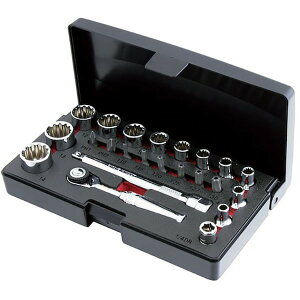 Pro-Auto PA223SS 3/4(6.35mm) 23PC. �\�P�b�g�Z�b�g �v���I�[�g SEK SUEKAGE �X�G�J�Q�c�[��