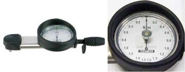 楽天市場】東日 DB6N5 ダイヤル式 トルクレンチ 差込角6.35sq. 0.6-6N 