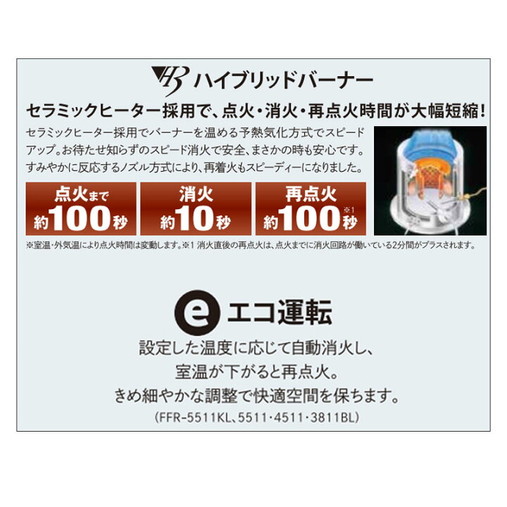 楽天市場】【LINE追加で最大2000円OFF】 FF式ストーブ サンポット FF式 
