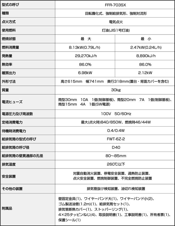 楽天市場】【LINE追加で最大2000円OFF】 FF式ストーブ サンポット FF式 