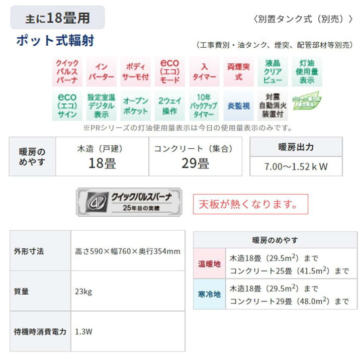 楽天市場】【LINE追加で最大2000円OFF】 煙突式ストーブ コロナ 煙突式 