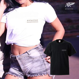 asiarise アジアライズ logo ロゴT ストリート ファッション brand street ロゴ 写真 フォト フォトT Tシャツ プリント デザイン 洋服 t-shirt 白 黒