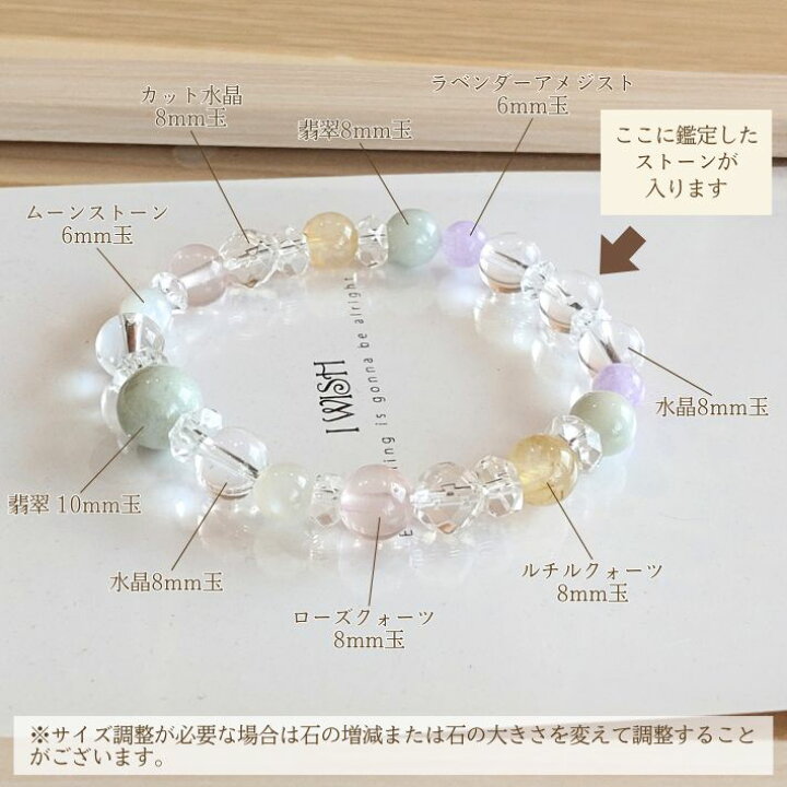楽天市場】【浄化済】 パワーストーン ブレスレット レディース 【鑑定 