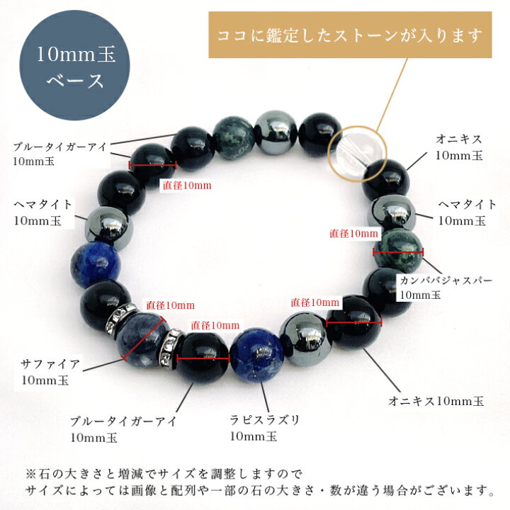 楽天市場】【鑑定ブレス】パワーストーン ブレスレット 天然石 