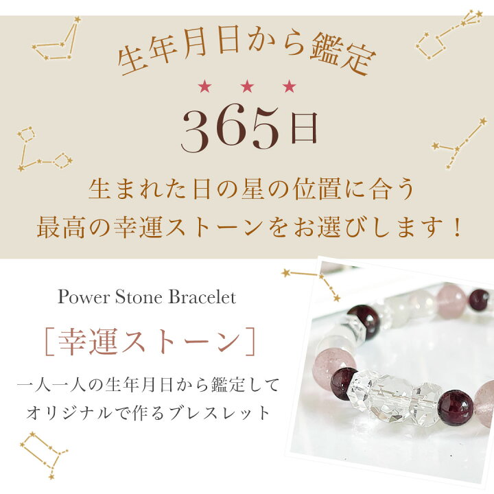 楽天市場】【50%OFF】 パワーストーン ブレスレット 天然石 ＼ 鑑定 