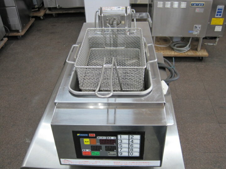 楽天市場】【中古】マッハ機器 卓上電気フライヤー FM-3H 単相100V 
