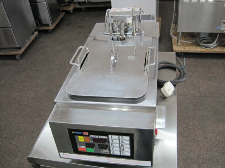 楽天市場】【中古】マッハ機器 卓上電気フライヤー FM-3H 単相100V 