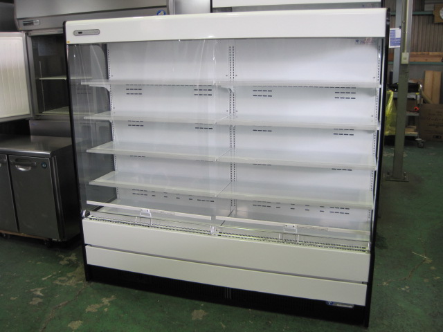<br>2019年製<br>　オープン冷蔵ショーケース　MEU-62GETA5L◎　三相200V　W1755xD600xH1650mm<br>自社6ヶ月保証