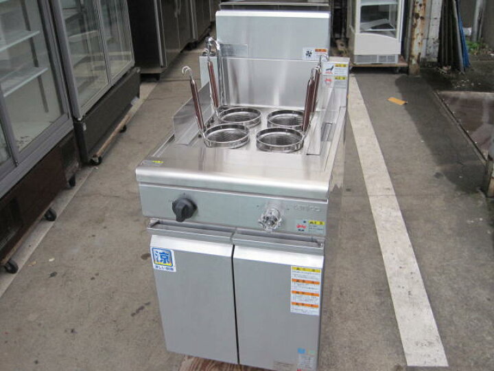 2018年製 タニコー 業務用 茹で麺機 TGUS-50 LPガス 厨房機器