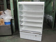 2021年製　【中古】サンデン　オープン冷蔵ショーケース　RSG-900FX-B　単相100V　W890xD600xH1485mm　自…