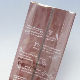 ポシェガゼット袋ブラウン（1,000枚）65×25×135mm 脱酸素剤対応袋(お届け時間指定不可)（北海道・沖縄への発送は行っておりません）