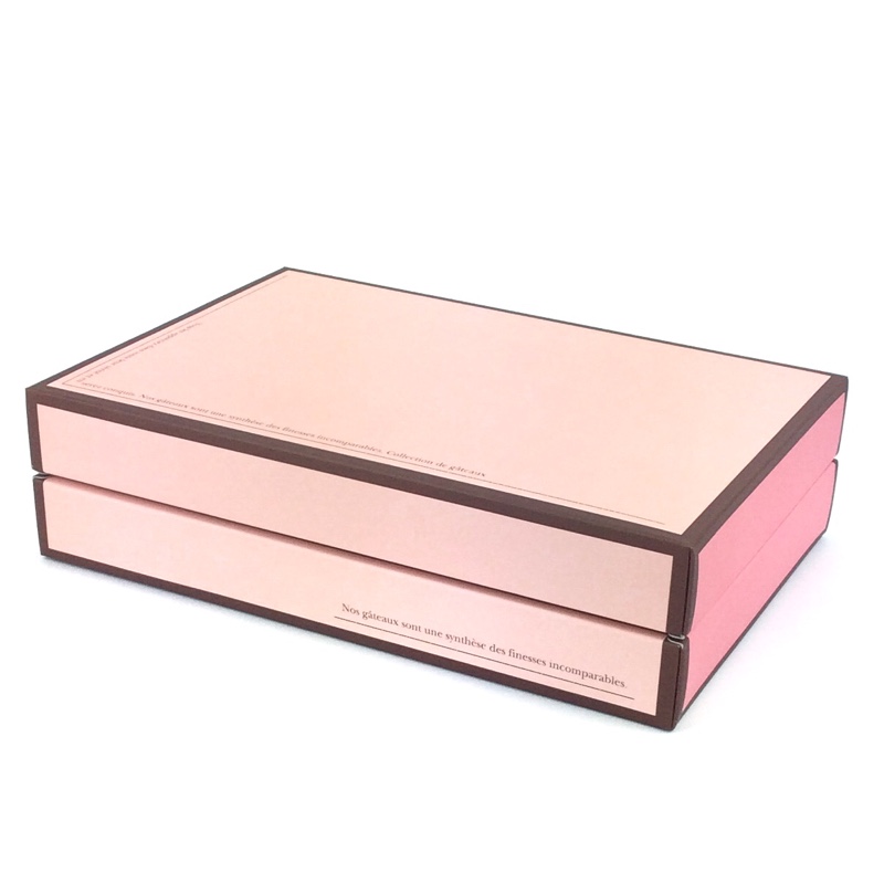クオリティギフト Ｐ ピンク ２４×１６ 100枚 誕生日プレゼント 洋菓子箱 ギフト箱 百貨店 詰め合わせ 和気 お菓子