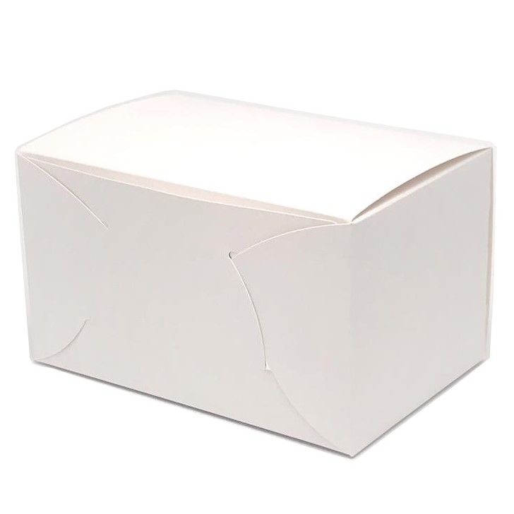 ケーキ箱 105白折 NO.4 600枚 パッケージ中澤 ファッション通販 90×120×105mm 上質原紙使用 保冷剤スペース付 お買得