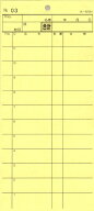会計票 みつや み-820N(包) 通し番号入り (1包40冊入)