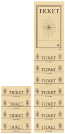 チケット フリータイプ みつや チ-12B（包）11回綴り回数券（10冊入り）