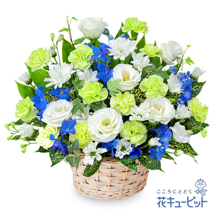 楽天市場 喪中見舞い 冬のお供え お悔やみ お供え 喪中見舞い 仏花 供花 法事 法要 花キューピットのお供えのアレンジメントnq00 5181 インターネット花キューピット