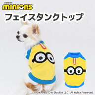 【エントリーでP10倍】＼アウトレットセール開催中／【minion】ミニオン フェイス タンクトップ犬服 ペッ…