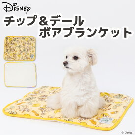 ＼アウトレットセール開催中／【Disney】ディズニー チップ＆デール ボア ブランケットペットベッド ペットベット ブランケット ペット用 クッション 犬用 猫用 秋冬 あったか おしゃれ 寝具 車用 マット うさぎ 猫ベッド 犬ベッド かわいい 防寒 寒さ対策