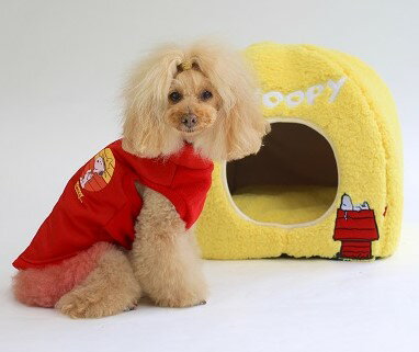 楽天市場 Snoopy スヌーピー ドームベッド イエロー Sn172 052 002 犬用 ペットベッド ペットベット 小型犬 ペットハウス ペット用 クッション 犬服 セール Sl Dog With Me