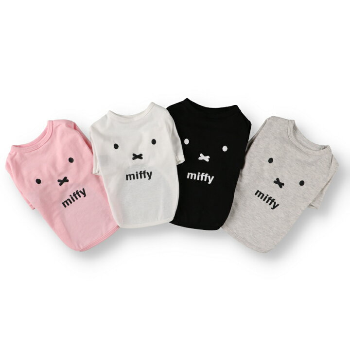 楽天市場 今だけp5倍 Miffy ミッフィーフェイスt Mf223 023 015 犬服 ペットウェア ペット用品 Pet Three