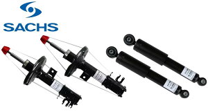 SACHS�� FIAT �t�B�A�b�g 500 500C 312 0.9 TwinAir 1.2 1.4 ABARTH �A�o���g 1.4T �V���b�N�A�u�\�[�o�[ 1�䕪 �O�� 4�{ 314839 314840 317969