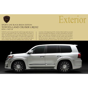 ySportsLine-BlackBisonEditionz WALD TOYOTA GA 2_Lbg hN[U[  URJ202 200 N H24.1~H27.8 tGA