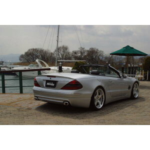 �yWALD Executive Line�z Mercedes-Benz R230 ~06y SL�N���X ���A�X�J�[�g FRP �X�|�C���[ �x���c SL350 SL500 SL550 SL600 SL63