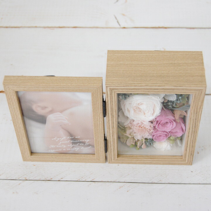 楽天市場 夏休み プリザーブドフラワー キット 手作りキット 花材 写真立て フォトフレーム フラワーフォトフレーム 商品名 スヴニールi フレッシュグリーン キット Ianian イアンイアン 楽天市場店