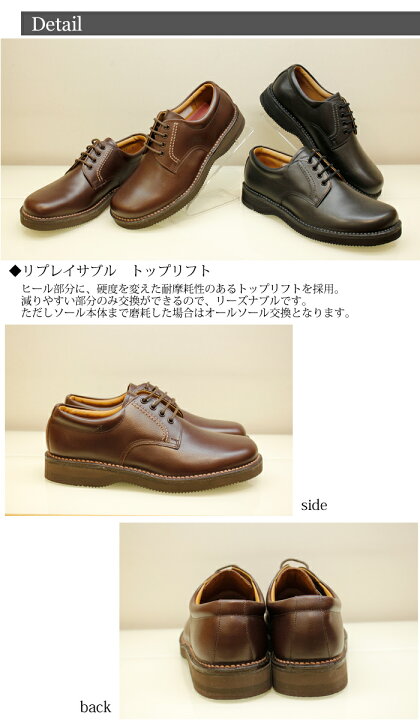 楽天市場】□ REGAL WALKER リーガルウォーカーJJ23 プレーントゥ 