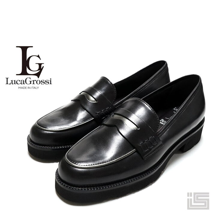 楽天市場】【返品・交換不可】LUCA GROSSI ルカグロッシK036M Black 