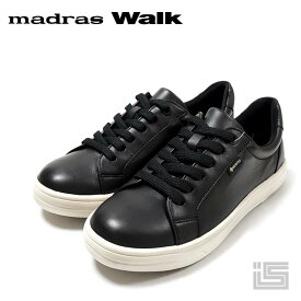 ■ madras WALK マドラスウォーク 1002 Black ブラック黒 GORE-TEX コート系 スニーカー シンプル 【定番モデル】デザインEEE 3Eレディース レインシューズ