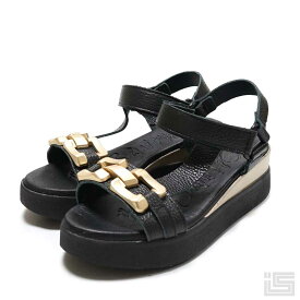 【new】Oh! My Sandals オーマイサンダルズ5420 Black ブラックアンクルストラップサンダル スペイン 24ss【正規取扱店】【インポート】