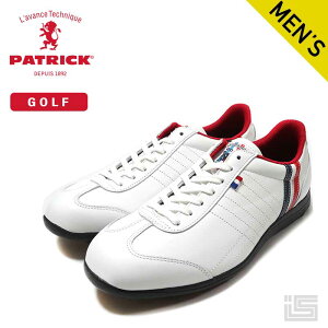 �� PATRICK GOLF �p�g���b�N �S���tPAMIR-CUP/L TRICOROL G2200 White/c���U�[�X�j�[�J�[ �����Y ���{�� �y���K�i�z �����Y�S���t�V���[�Y�@�����Y�S���t�V���[�Y �y���̓��z�y�M�t�g�z