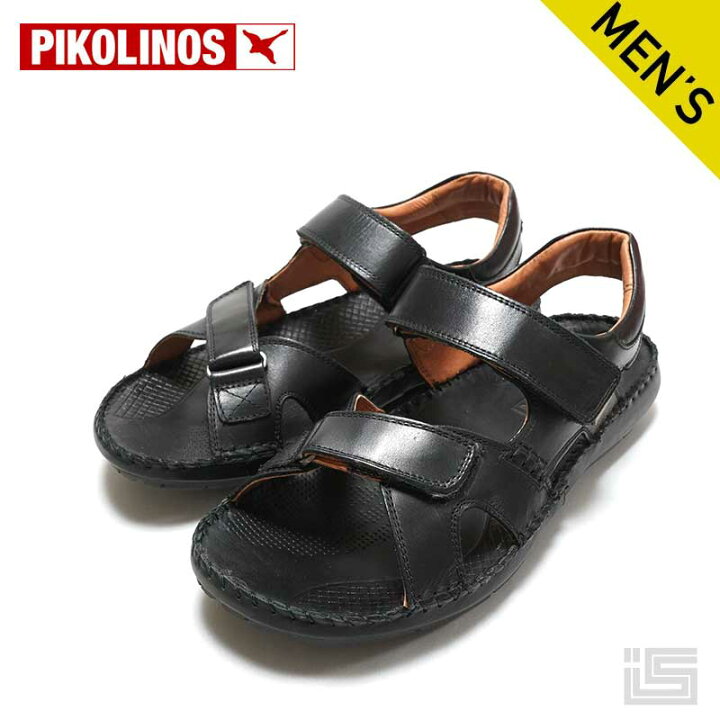 楽天市場】◇ PIKOLINOS ピコリノス 06J-5818 Blackオープントゥ 