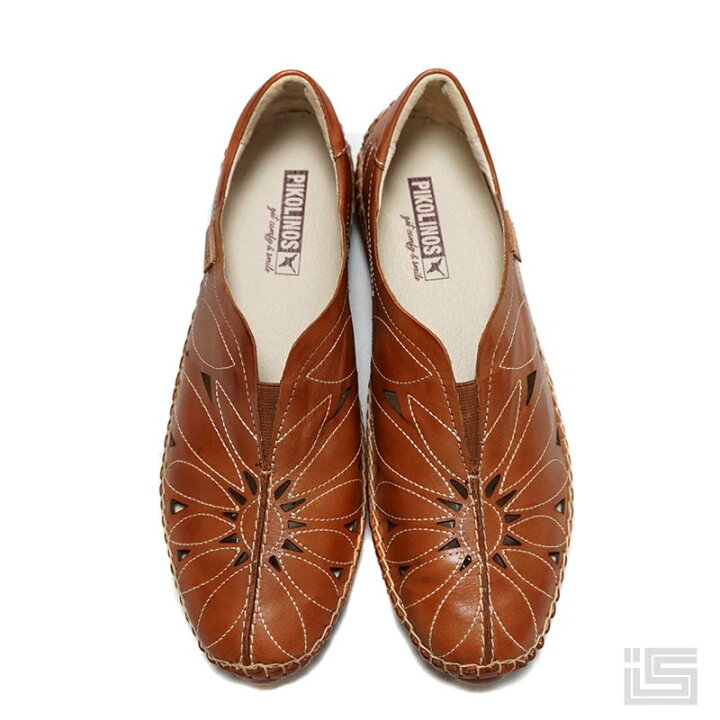 楽天市場】□ PIKOLINOS ピコリノス 578-7399 Brown フラワーモチーフ 